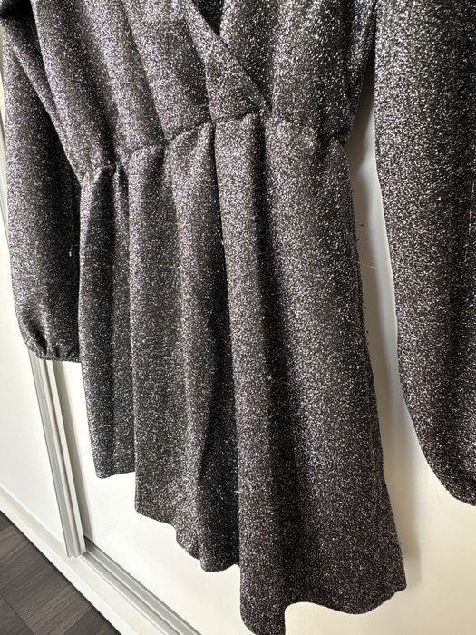 Błyszczący kombinezon na impreze H&M roz. S 36