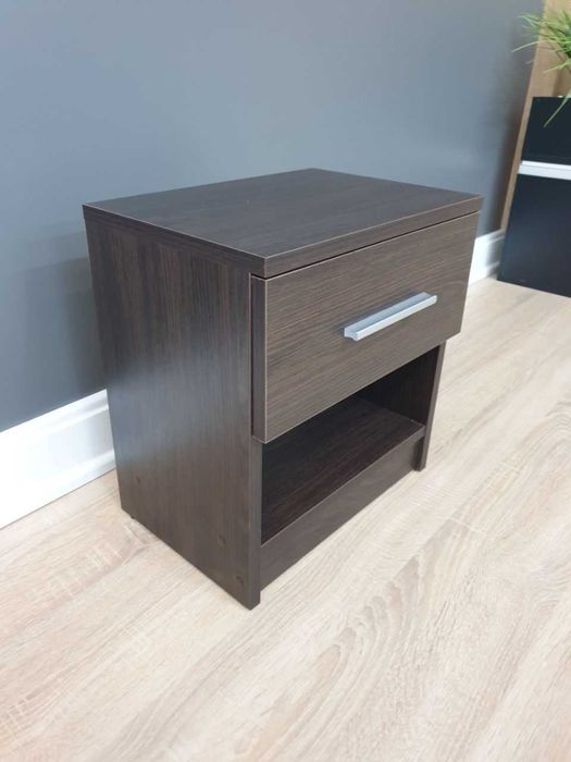 Приліжкова тумба "Аттіка" Бетон. Прикроватная тумба. Комод в спальню.