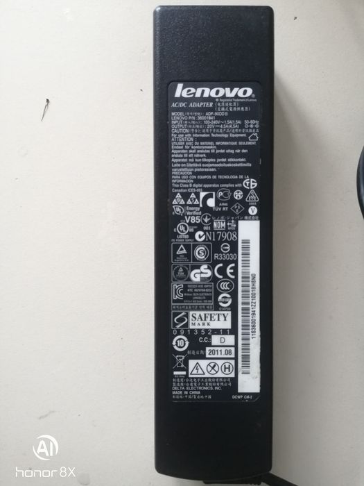Зарядка для ноутбука Lenovo оригінал