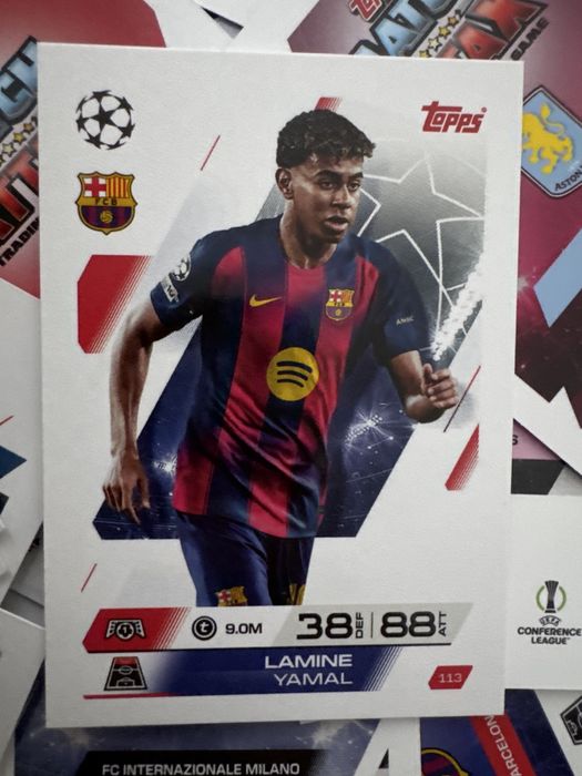 Lamine yamal topps
