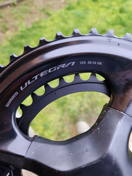 Pedaleira shimano ultegra 12s 50-34
Pedaleiras Shimano Ultegra R8100 1