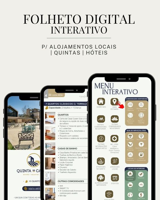 Folheto digital interativo