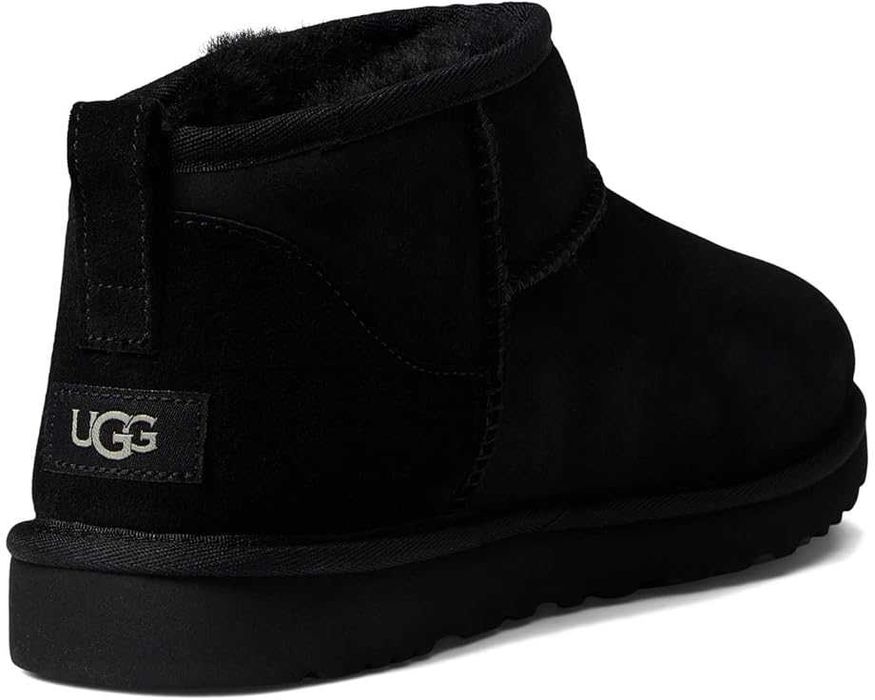 Чоловічі Уггі UGG Classic Ultra Mini Black Оригінал