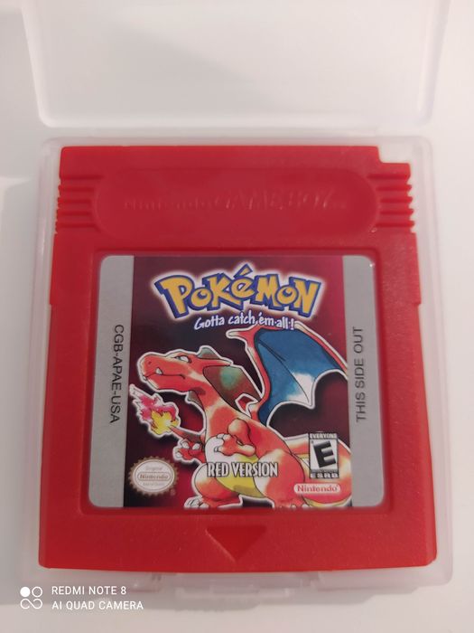 Gra Pokemon Red - Gameboy Nintendo - Color, Classic, Advance,Pocket