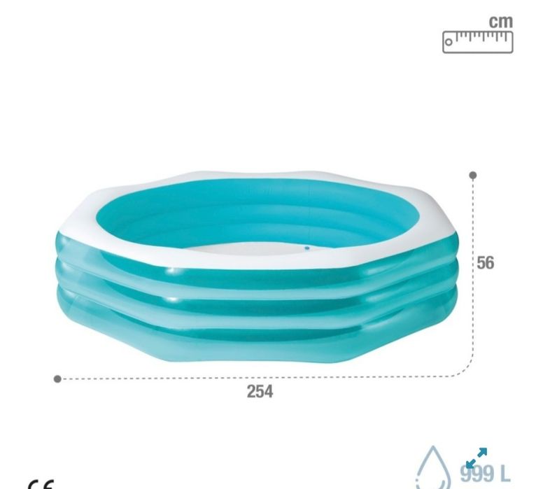 Piscina intex 254×56 cm