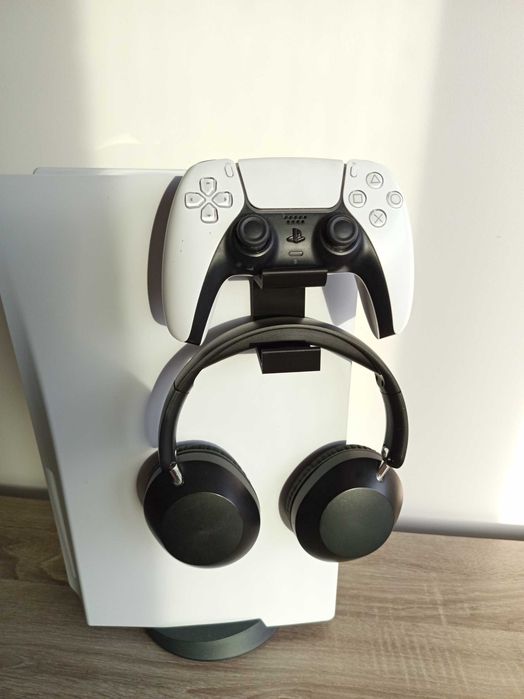 Suporte Preto para controle headset
