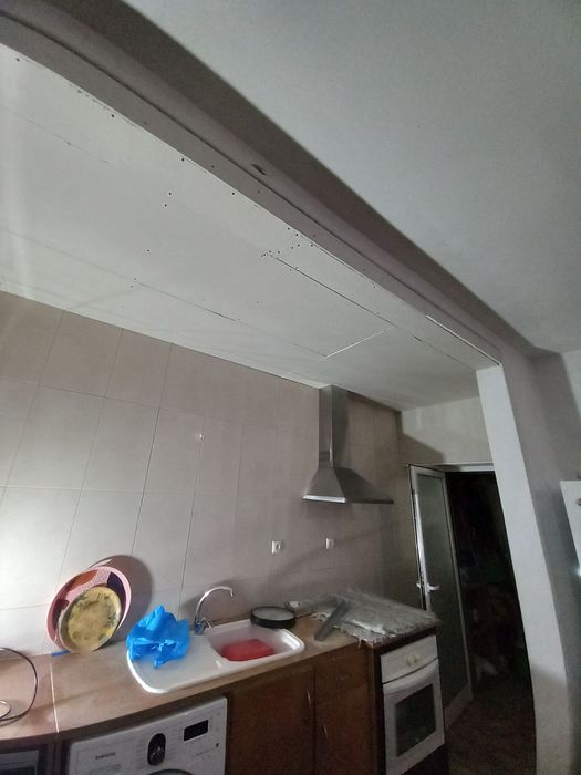 Pladur, barramento e pintura!!