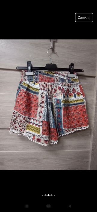 Szorty w stylu Boho Primark