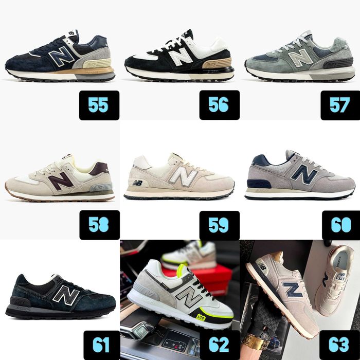 ‼️Відправляємо БЕЗ Передплати Кросівки New Balance 574 усіх кольорів | Розміри 36 - 45 | Унісекс