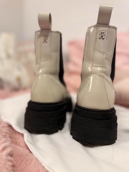 Sztyblety botki damskie tommy hilifiger 36