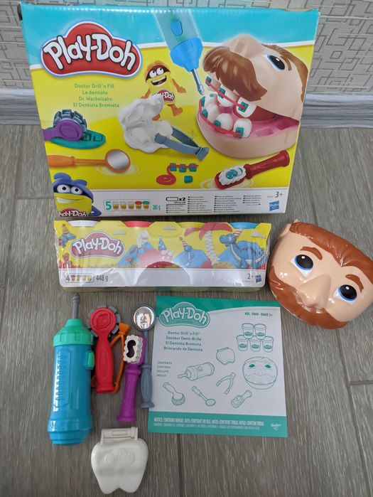 Містер Зубастик набір для ліплення з пластиліном плей до