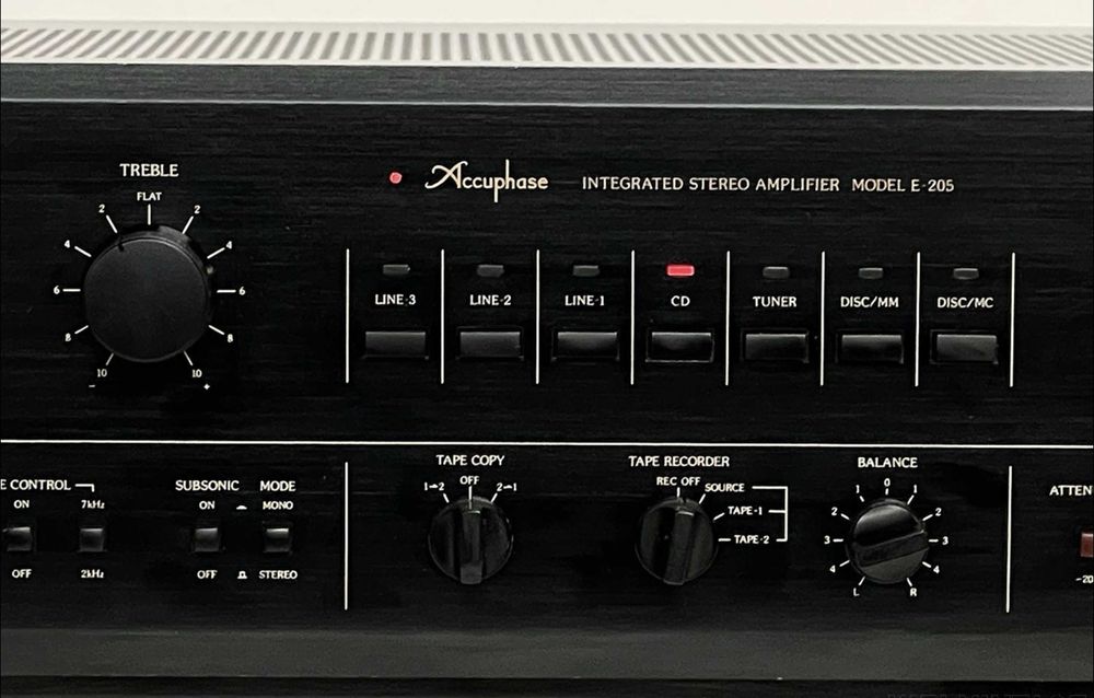 ‼️ Усилитель Accuphase E-205 — легенда Японии, MM/MC, звук на годы