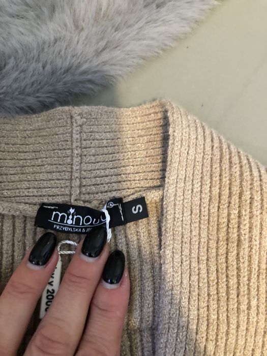 Sweter S/M Minouu beżowy