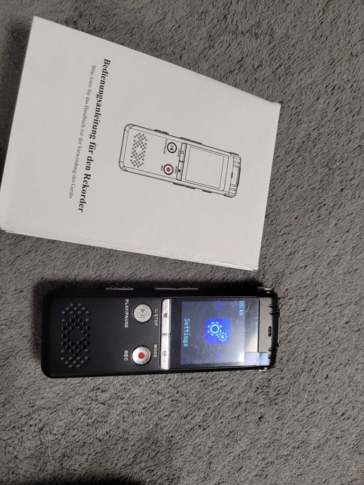 Dyktafon podsluch odtwarzacz muzyki 64gb mp3