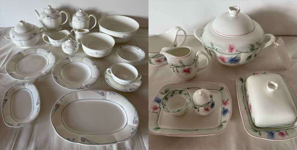 Винтаж:   сервиз поштучно коллекция Florina, Viola Villeroy&Boch .