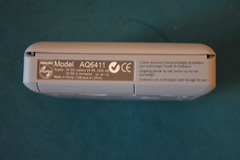 walkman philips aq 6411