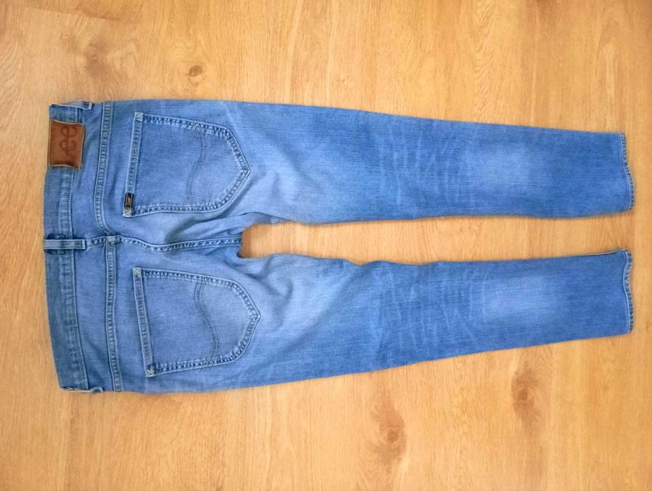 LEE Jeansy spodnie męskie XL 32/32 W32 L32 elastan w32l32 dżinsy
