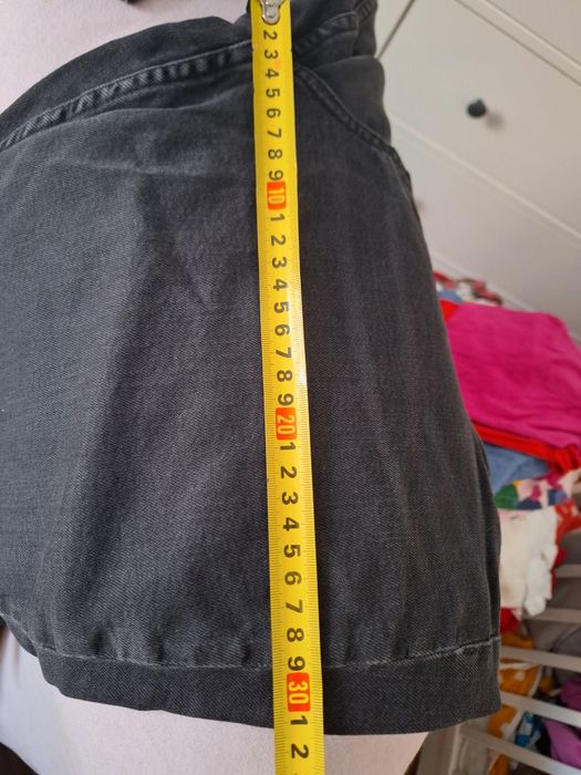 Spodnie ciążowe jeansowe Mum Jeans HM L 40 XL 42 boyfriend wiosna