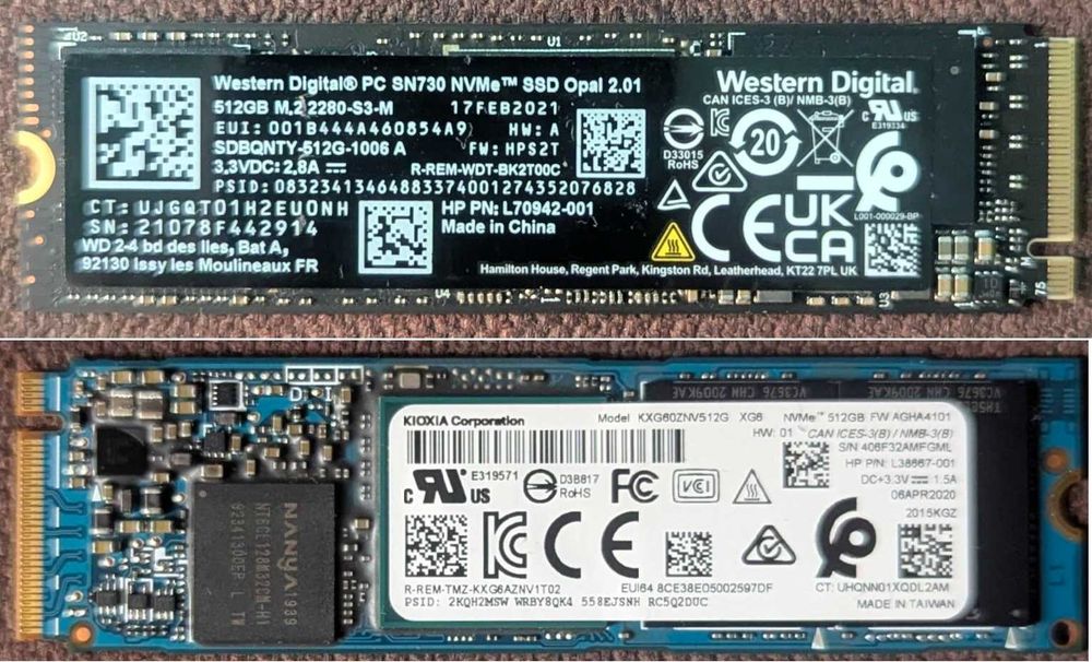 SSD M2 256-512-1TB
