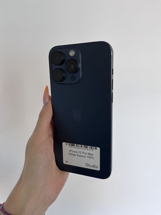 RATY 0% iPhone 15 Pro Max 256 GB BATERIA 100% GWARANCJA 12 miesiecy !!!