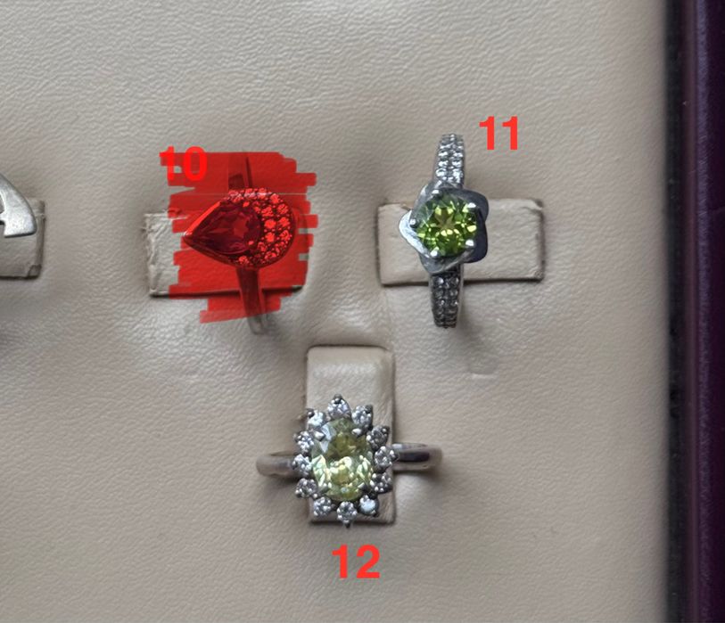 Срібні каблучки 925