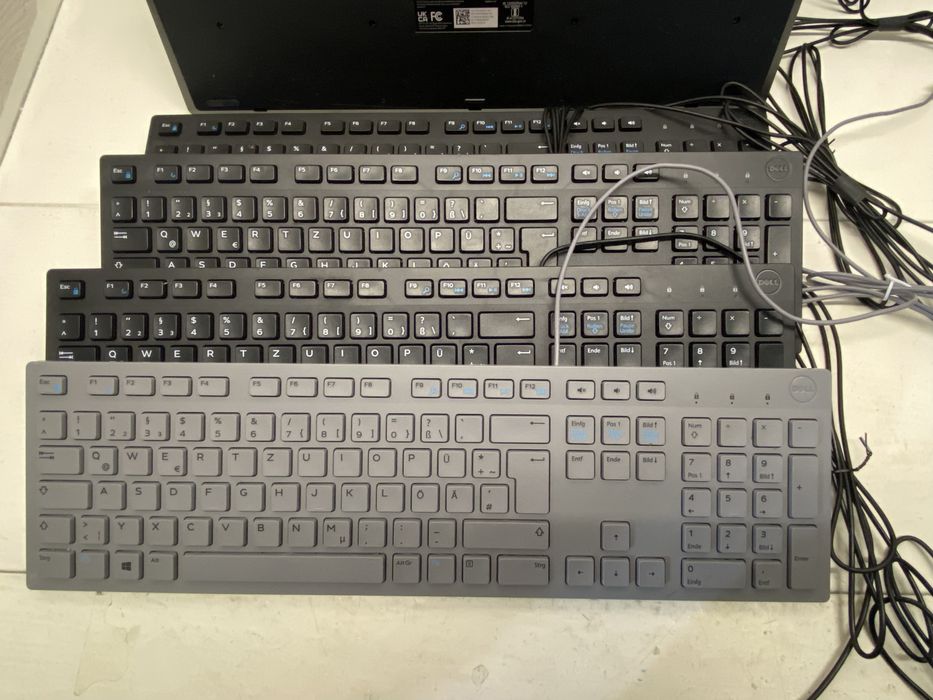 Клавіатура HP 125 Wired Keyboard TPA-P001K нова німецька розкладка