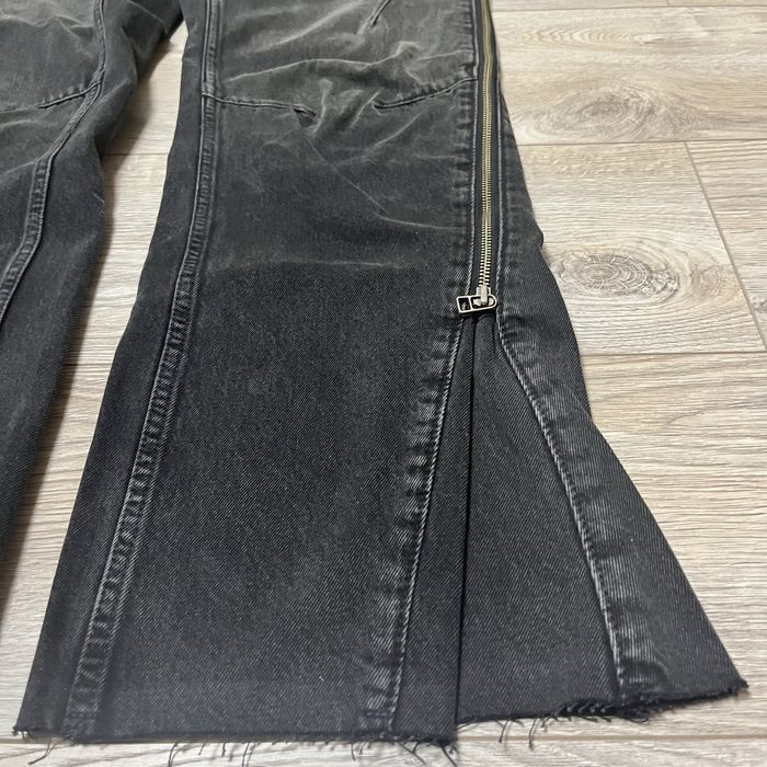 Zara Flared Jeans Zip