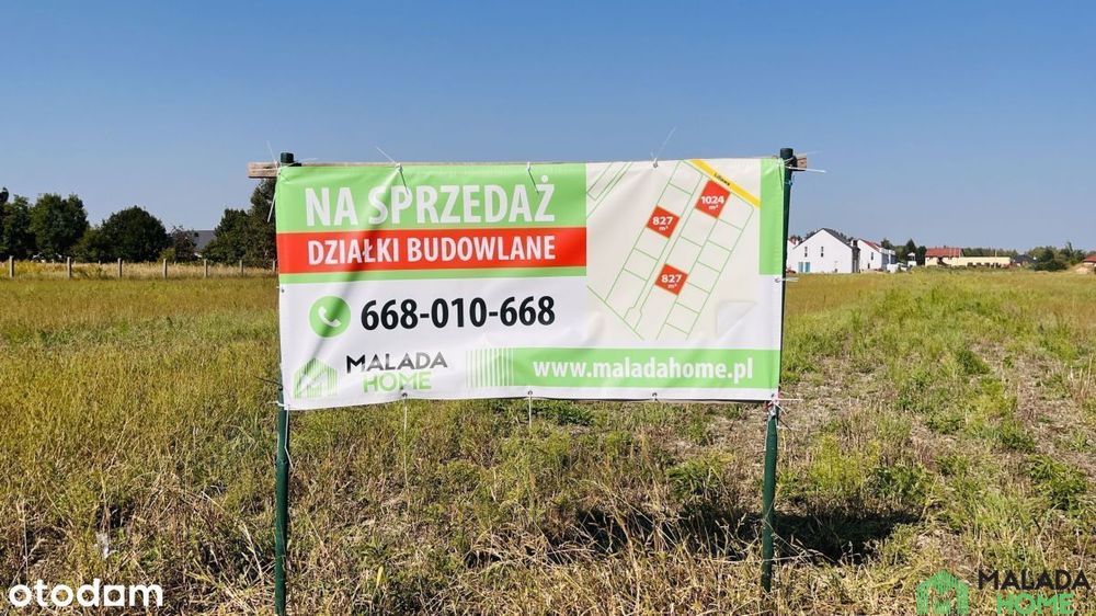 Działka budowlana niedaleko MacDonalda