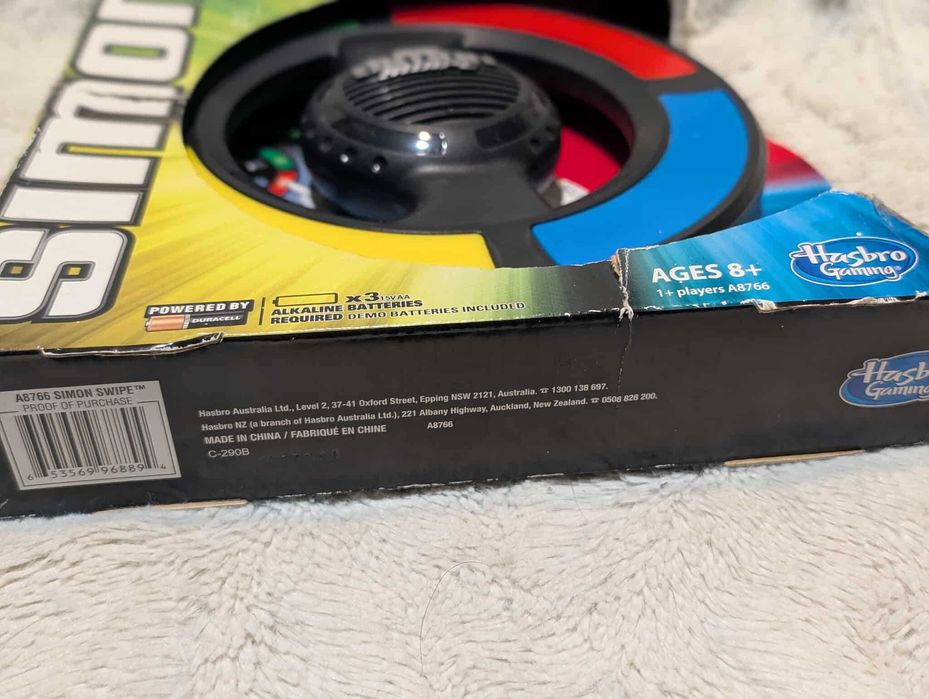 Hasbro Simon Swipe – interaktywna gra pamięciowa – działa