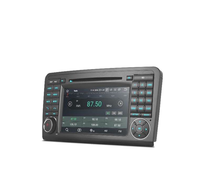 AUTO RADIO GPS ANDROID 12 PARA MERCEDES ML W164 GL X164