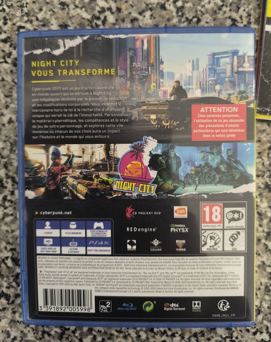 Cyberpunk PlayStation 4