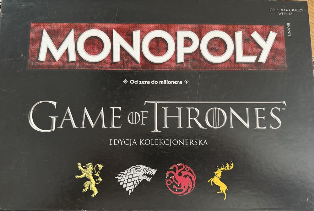 Monopoly Game of Thrones. Edycja kolekcjonerska