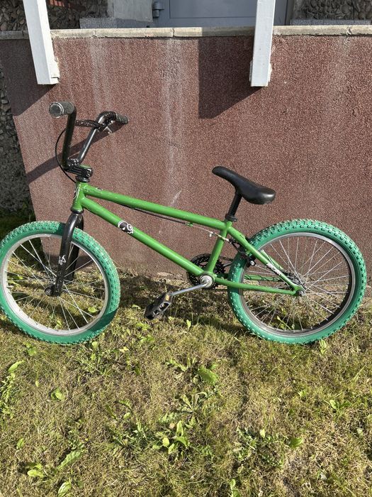 Rower bmx zielony