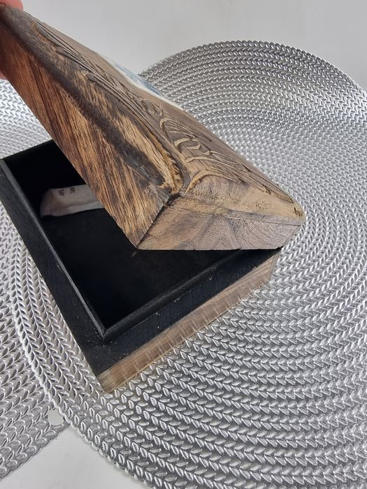 Szkatułka drewniana szkatułki drewniane z drewna brązowe