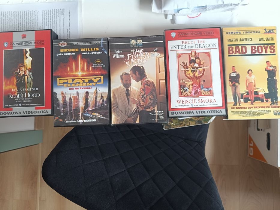 Kasety  VHS  kolekcja