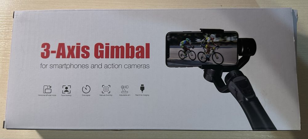 Стабілізатор відеозйомки Gimbal Play 3-AXIS F6 триосьовий