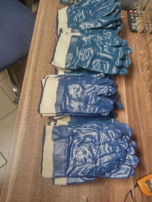 solidne rękawice robocze wodoodporne olejoodporne,smaroodporne