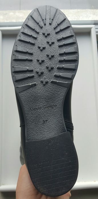 Buty  ze skóry naturalnej Włoskiej ciepłe miś zima 37