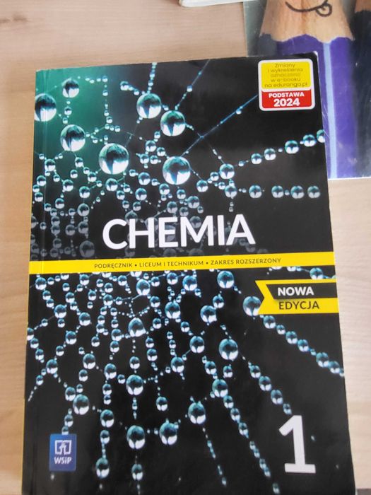 Chemia do 1 kl. liceum rozszerzenie