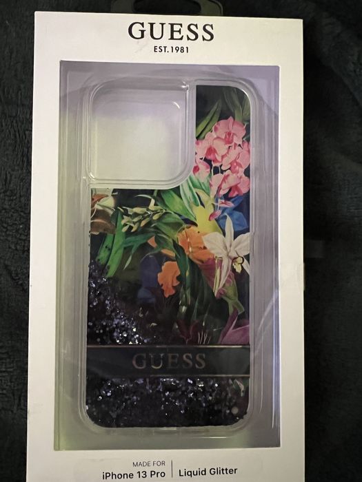 Case iPhone 13 Pro Guess Liquid Glitter