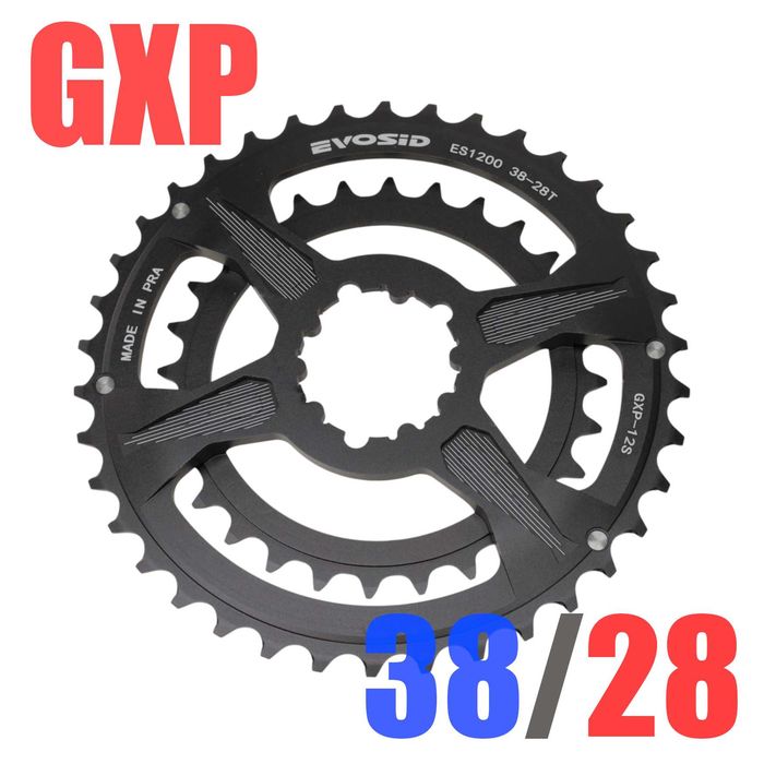 Zębatka GXP 38/28T korby korba do sram gravel mtb direct mount