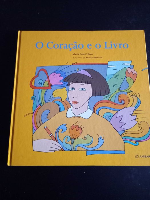Livro infantil - O coração e o livro , de Maria Rosa Colaço