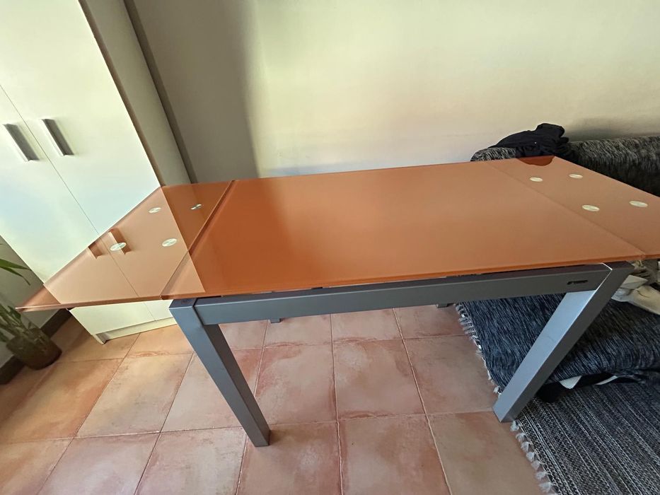 Mesa vidro temperado