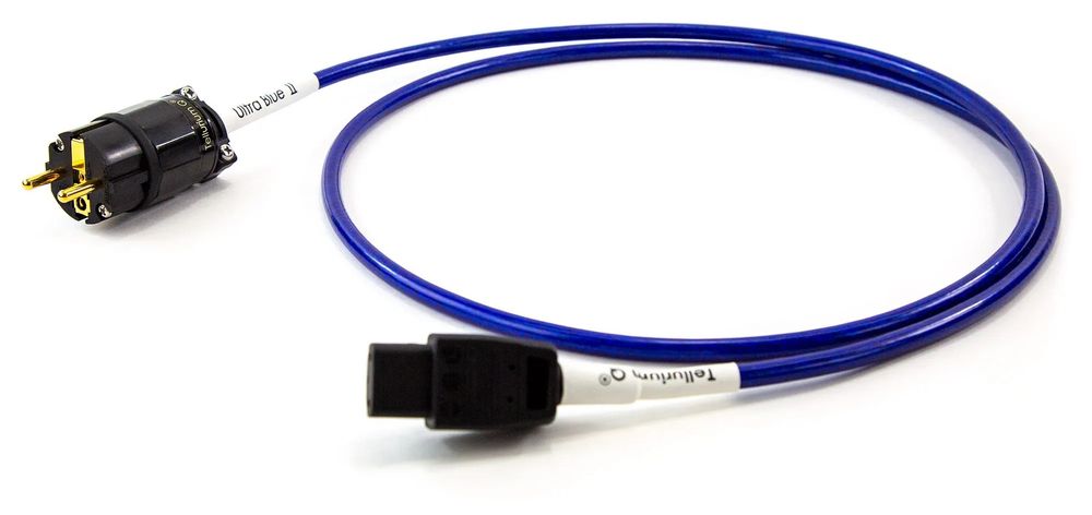 Tellurium Q ULTRA BLUE II - Kabel Zasilający 1,5m Schuko / C13C14