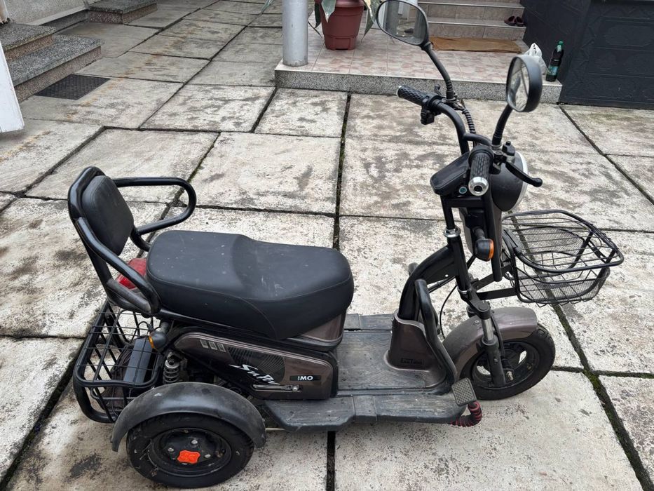 Електроскутер триколісний FADA BRAND ELECTRIC BICYCLES FDET 05CLA-60