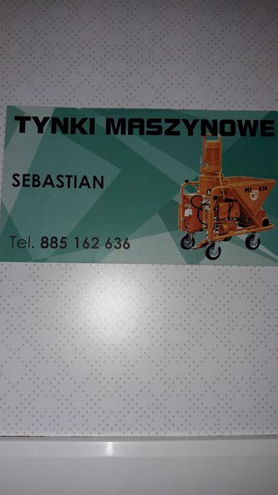 Wykonuję tynki maszynowe