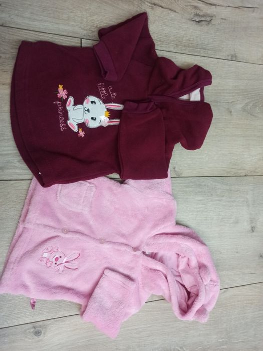 Bluzy dla dziewczynki króliczki 68