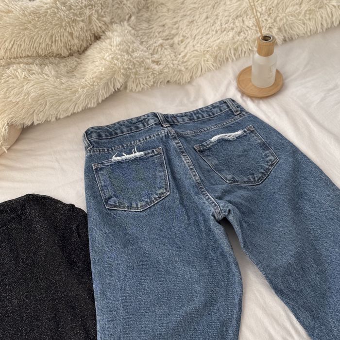 Джинси жіночі мом,прямі 38