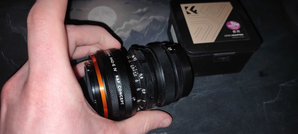 Переходник адаптер K&F Concept M42 - Sony E (NEX) IV 4 Pro