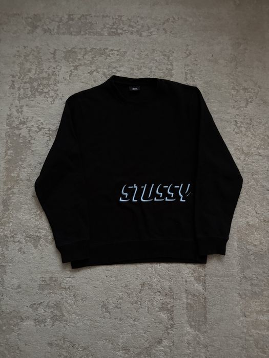 stussy big logo sweatshirt